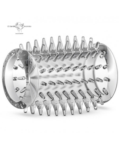 Anillo Funda Para Pene Cock Sleeve 01 Clear Blush Novelties