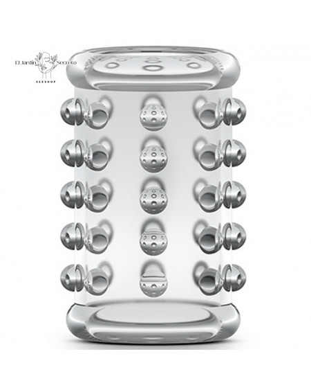 Anillo Funda Para Pene Cock Sleeve 02 Clear Blush Novelties