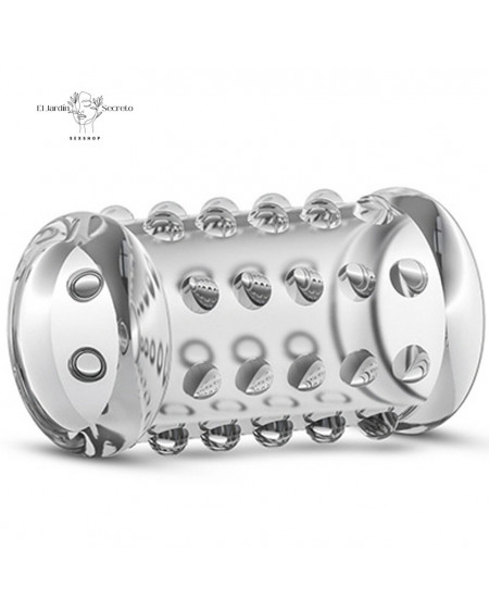 Anillo Funda Para Pene Cock Sleeve 02 Clear Blush Novelties