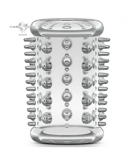 Anillo Funda Para Pene Cock Sleeve 03 Clear Blush Novelties