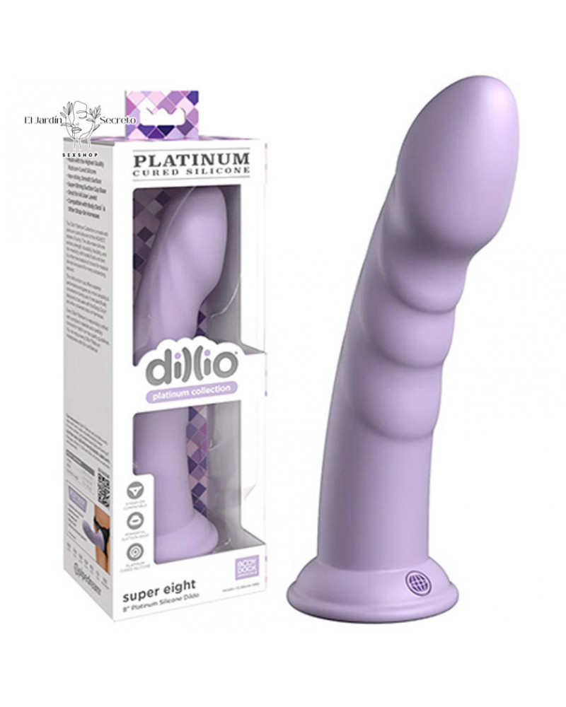 Dildo Consolador 21cm Punto G Vagina Super Eight Pipedream