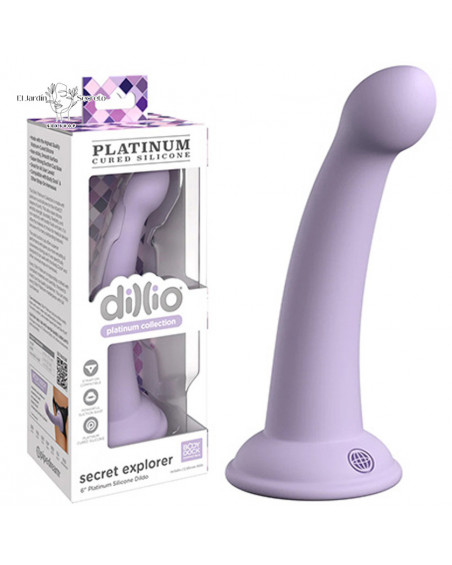 Dildo Consolador 17cm Punto G Vagina Secret Explorer Morado Pipedream