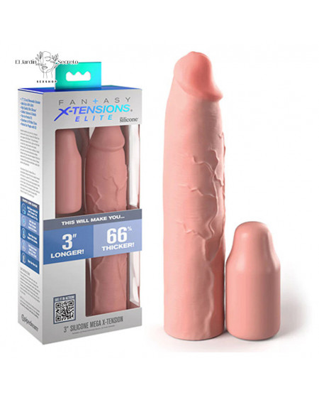 Funda Extensión 23cm Silicone Mega X-tension Light Pipedream