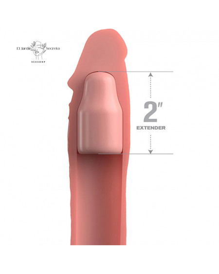 Funda Extensión 20cm Pene Silicone X-tension Light Pipedream