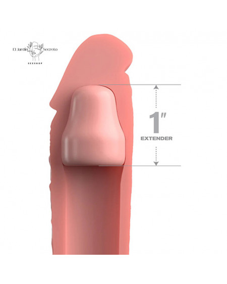 Funda Extensión 18cm Pene Silicone X-tension Light Pipedream