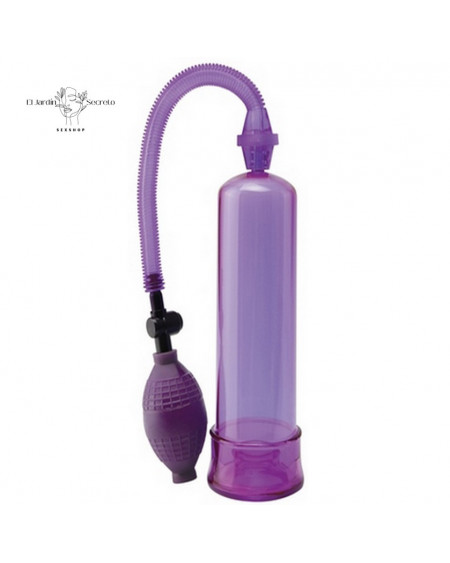Bomba de Succión para pene Beginners Power Pump Purple Pipedream