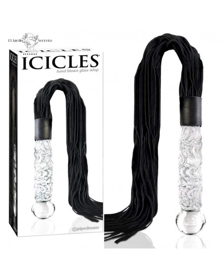 Dildo Fusta BDSM de Cristal 17cm Punto G Dildo Icicles 38 Pipedream