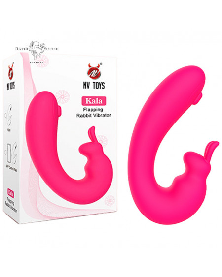 Vibrador Estimulador Punto G y Clítoris Vibrador Kala Pink