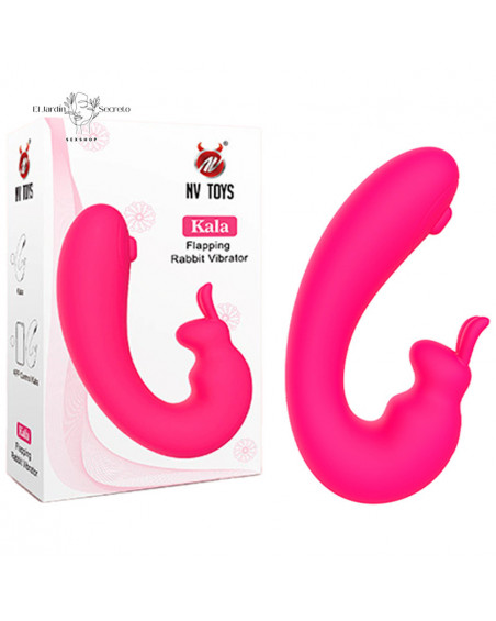 Vibrador Estimulador Punto G y Clítoris Vibrador Kala Pink