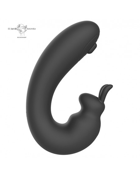 Vibrador Estimulador Punto G y Clítoris Vibrador Kala Black