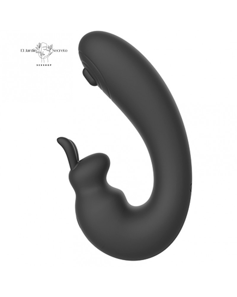 Vibrador Estimulador Punto G y Clítoris Vibrador Kala Black
