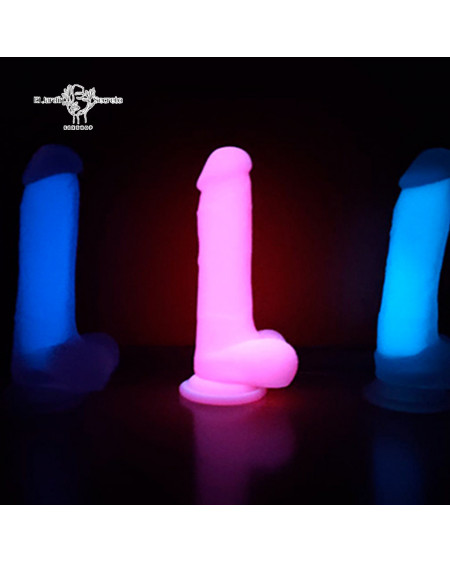 Dildo Realista 20cm Neon Rosa Silicone Dildo NV Toys