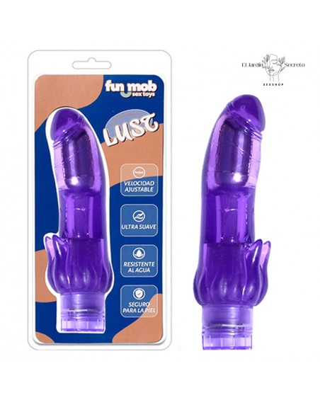 Vibrador 17cm Punto G y Clítoris Fun Mob Lust York
