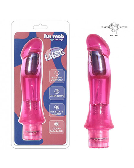 Vibrador 17cm Punto G y Clítoris Mambo Rosa Fun Mob Lust