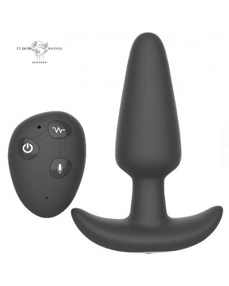 Vibrador Plug Anal 12 cm con Voz Loki NV Toys