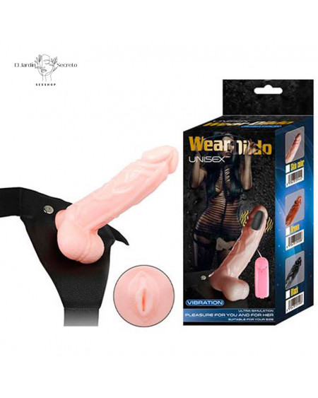 Arnés Dildo 15cm Vibrador Fuck My Pussy Strap On Para Hombre