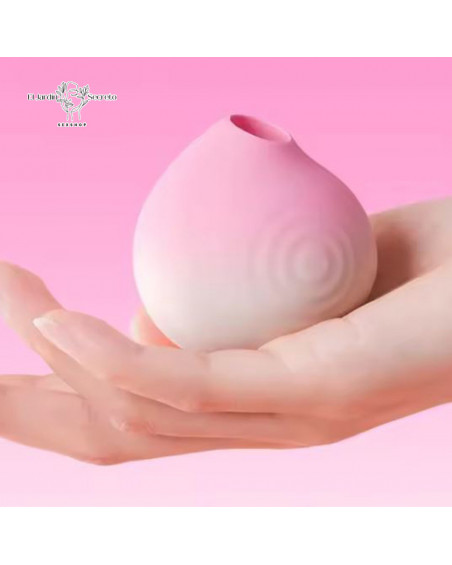 Mini Succionador y Vibrador para Clítoris Mini Vibrador rosa