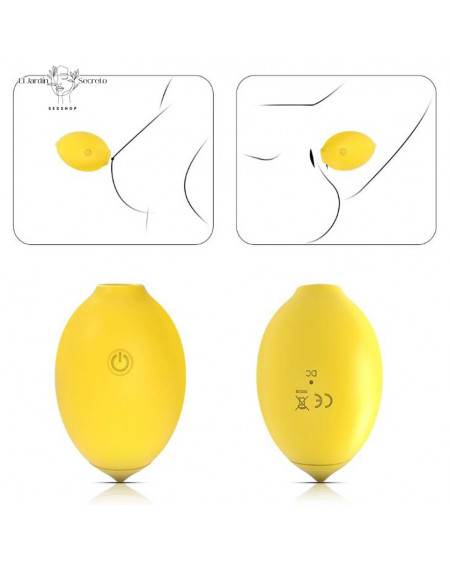 Succionador para Clítoris y Pezón Mini Limón de Silicon