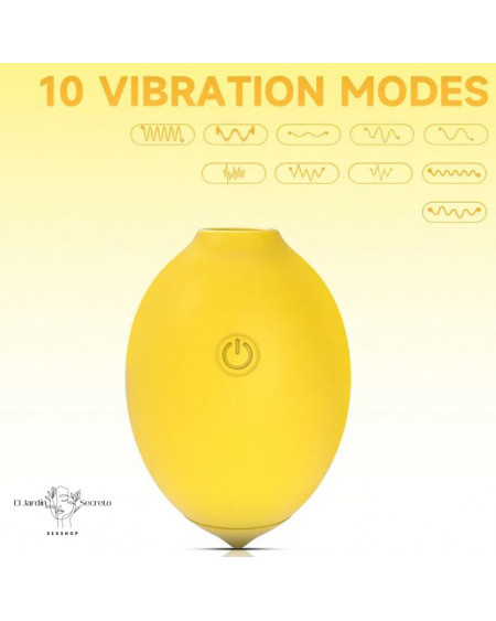 Succionador para Clítoris y Pezón Mini Limón de Silicon