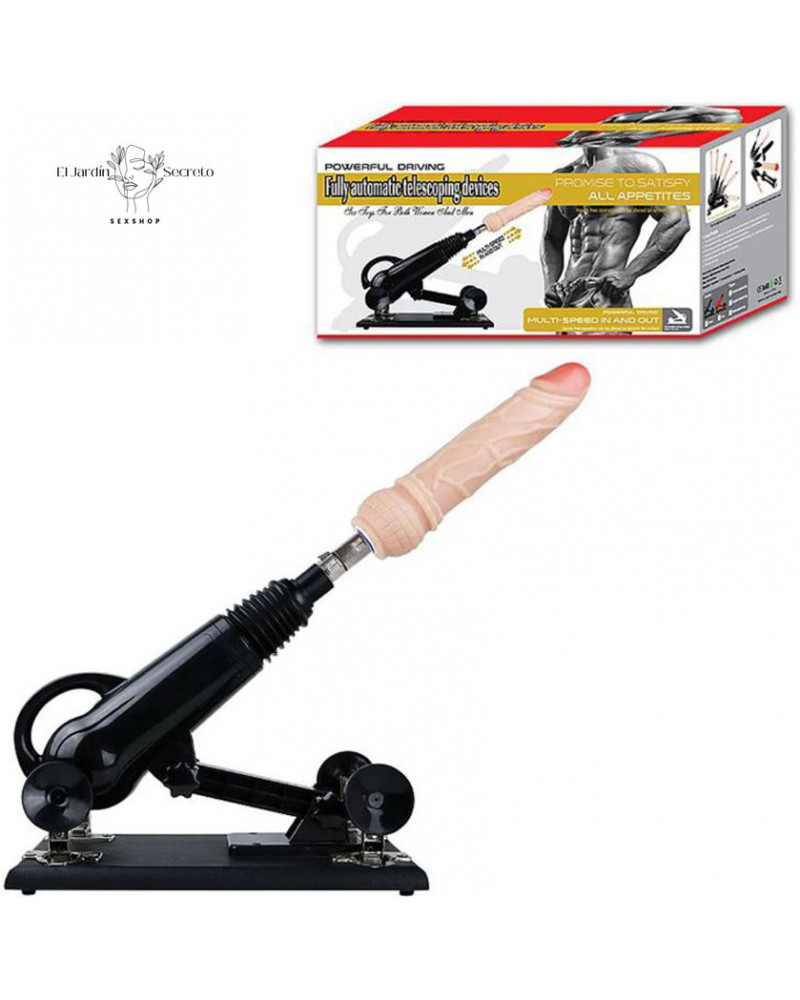 Sex Machine Maquina Sexual automática con 2 Dildos