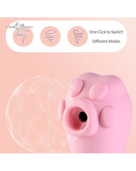 Succionador para Clítoris y Pezón Kitten Paw Pink