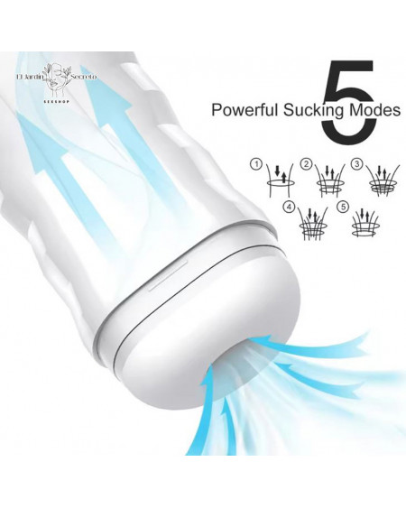 Masturbador Vibrador y succión para tu pene Vibrador Recargable
