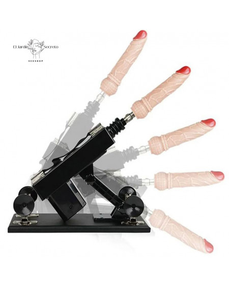 Sex Machine Maquina Sexual automática con 2 Dildos