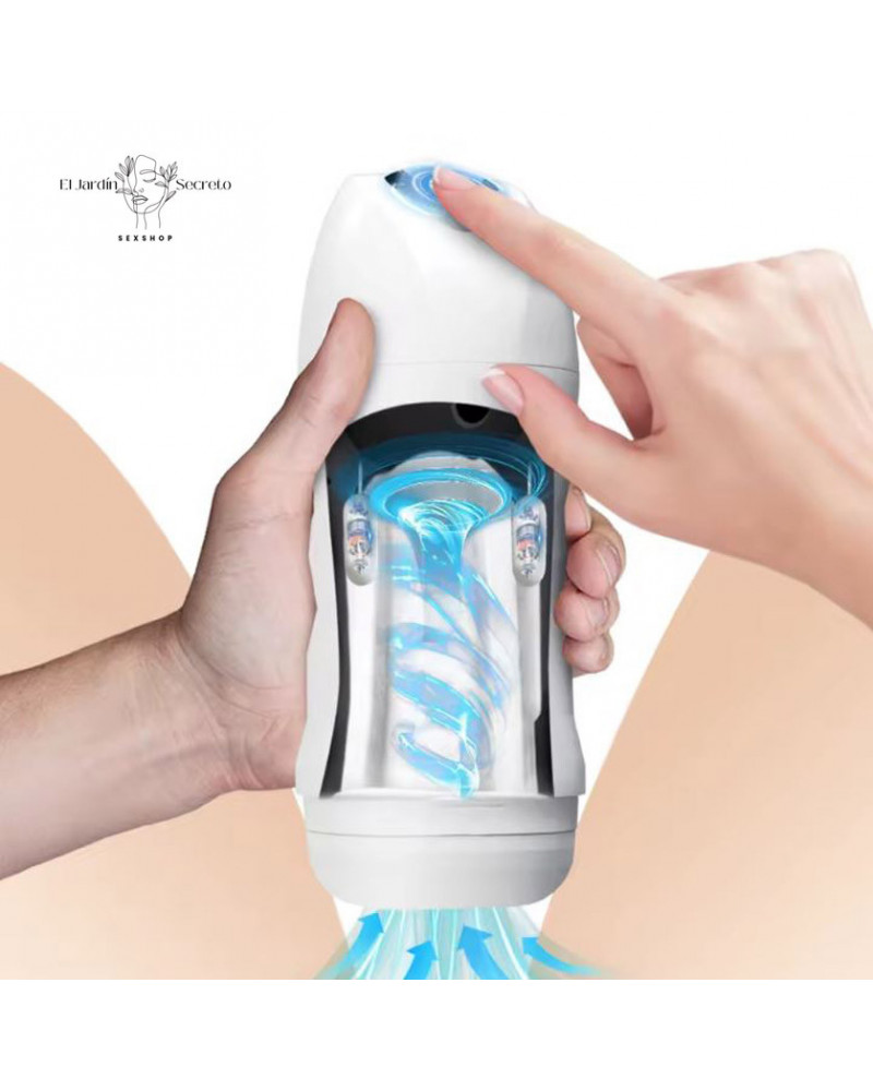 Masturbador Vibrador y succión para tu pene Vibrador Recargable