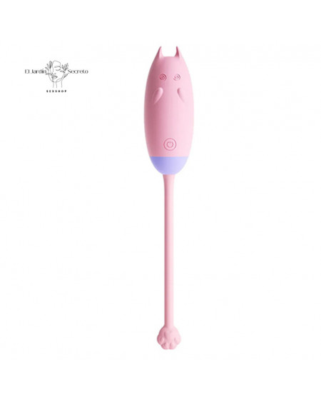 Vibrador 20cm Gatito Punto G Kawaii Clítoris Meow Vibe Pink Lilo