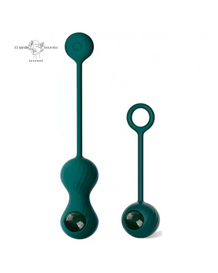 Bolas Kegel con vibración APP Crystal Duo Magic Motion