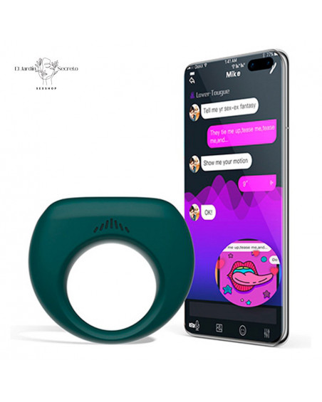 Anillo Vibrador Para Pene APP Dante ll Magic Motion