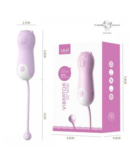 Vibrador 11cm Vibrador Osito para Punto G Lilo We Love Little Monsters