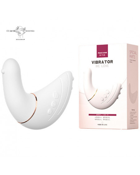 Vibrador 10cm Vibrador Pajarito para Punto G Clítoris Lilo We Love Peace Pigeon