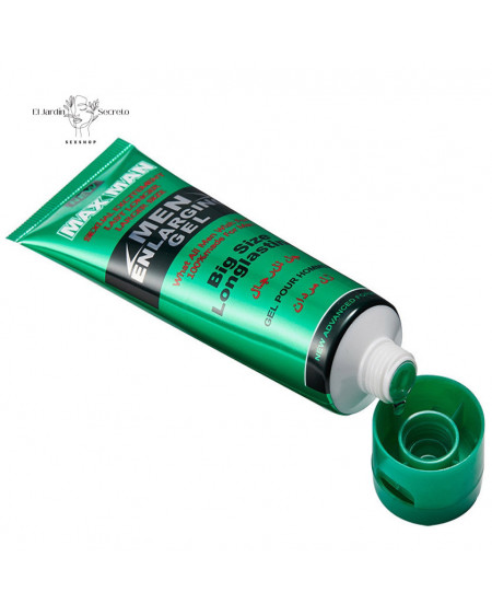 Gel Retardante para tu pene más duro grande Max man enlarging gel