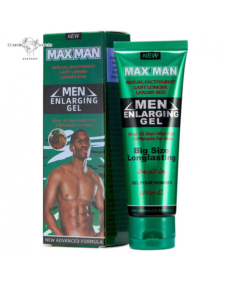 Gel Retardante para tu pene más duro grande Max man enlarging gel