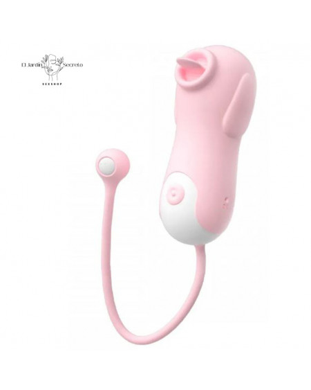 Estimulador de Clítoris Lengua Vibrador Lilo Precisely Little Monster