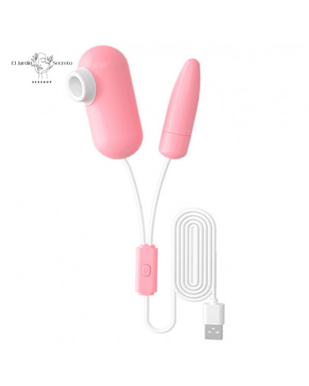 Bala Vibradora Doble para Clítoris y Punto G Flirting Egg C Lilo