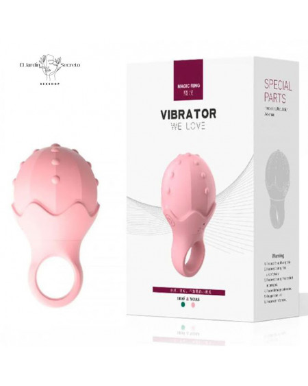 Anillo Vibrador para Clítoris Lord Of The Rings Pink Lilo
