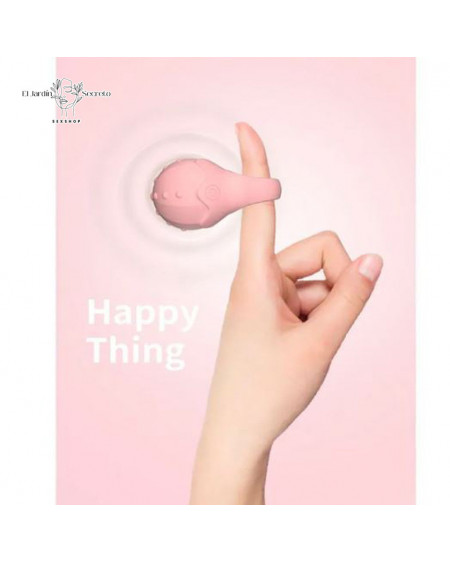 Anillo Vibrador para Clítoris Lord Of The Rings Pink Lilo