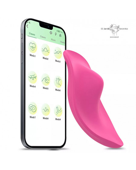 Vibrador 7cm para clítoris Paname App Pink Sex Toys
