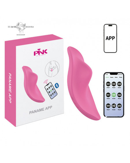 Vibrador 7cm para clítoris Paname App Pink Sex Toys