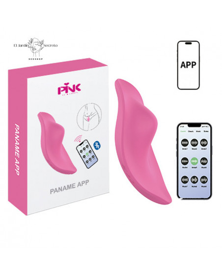 Vibrador 7cm para clítoris Paname App Pink Sex Toys