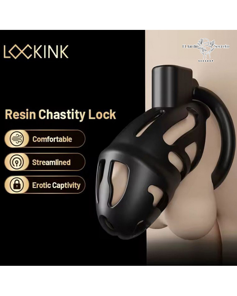 Jaula Para Pene BDSM 8cm Cinturón de castidad Negro Sado