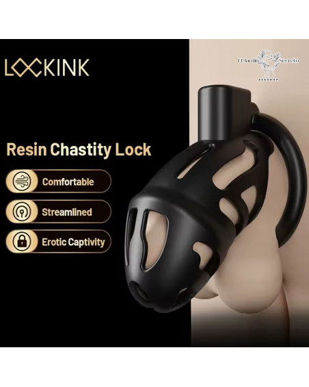 Jaula Para Pene BDSM 8cm Cinturón de castidad Negro Sado