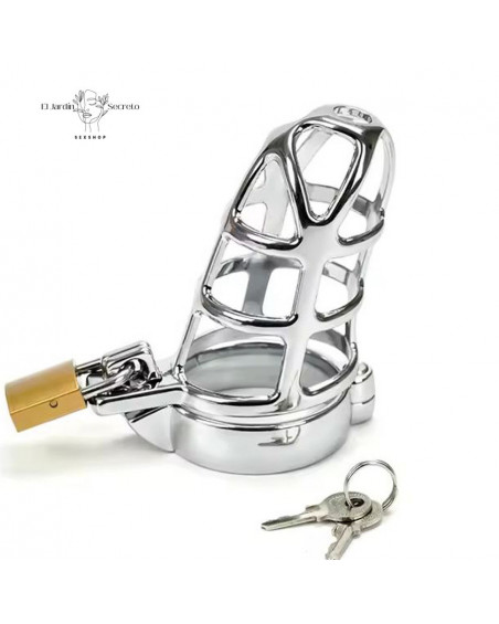 Jaula Para Pene BDSM Metálica 10cm Metal Jaula BDSM