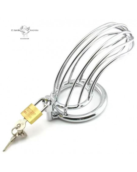 Jaula Para Pene BDSM Metálica 11cm Metal Jaula BDSM
