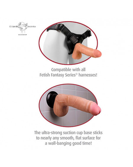 Vibrador 17cm Realista Punto G Real Feel Deluxe 3 Light Pipedream