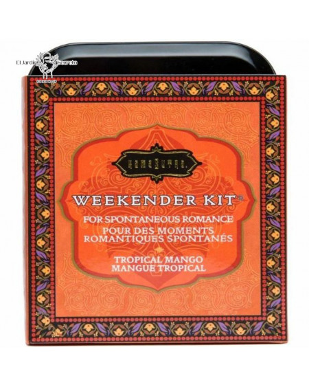 Kit Sensual Romántico Weekender Kit Mango Tropical Kamasutra