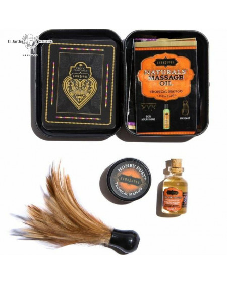 Kit Sensual Romántico Weekender Kit Mango Tropical Kamasutra