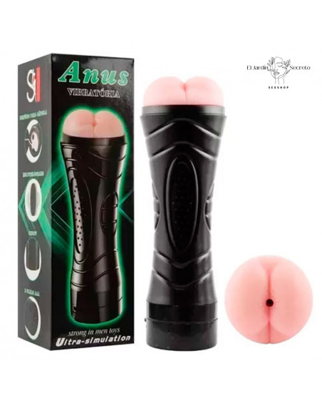 Masturbador Vibrador Para pene Anus Flesh Lighting